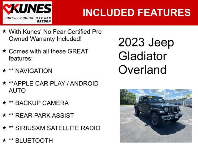 2023 Jeep Gladiator Overland