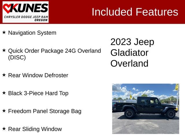 2023 Jeep Gladiator Overland