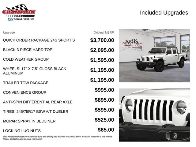 2023 Jeep Gladiator Sport S