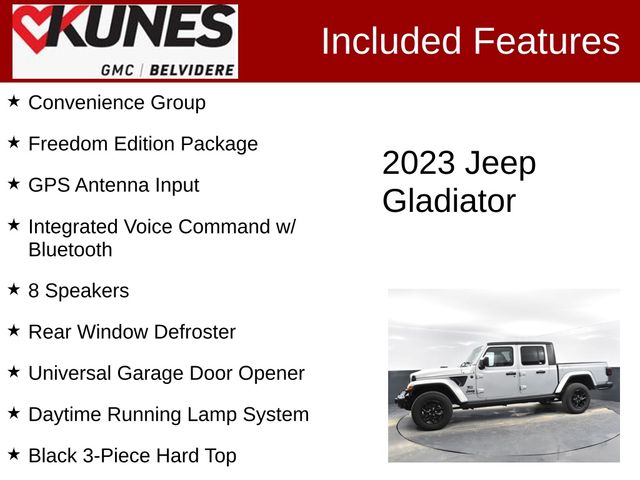 2023 Jeep Gladiator Freedom