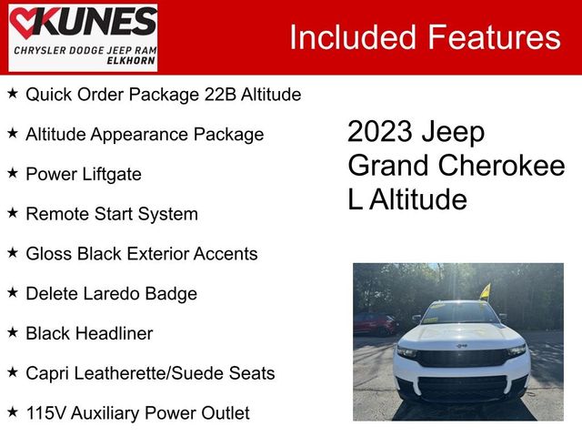 2023 Jeep Grand Cherokee L Altitude