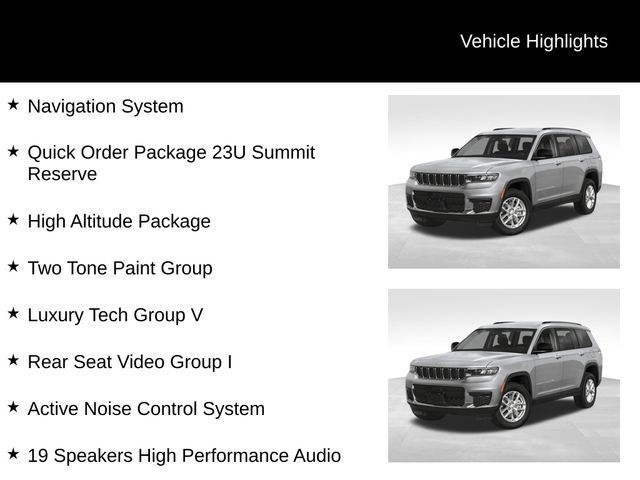 2023 Jeep Grand Cherokee L Summit Reserve