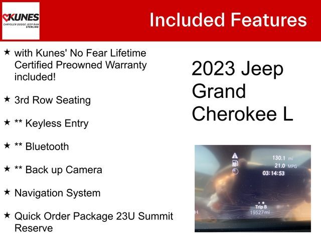 2023 Jeep Grand Cherokee L Summit Reserve