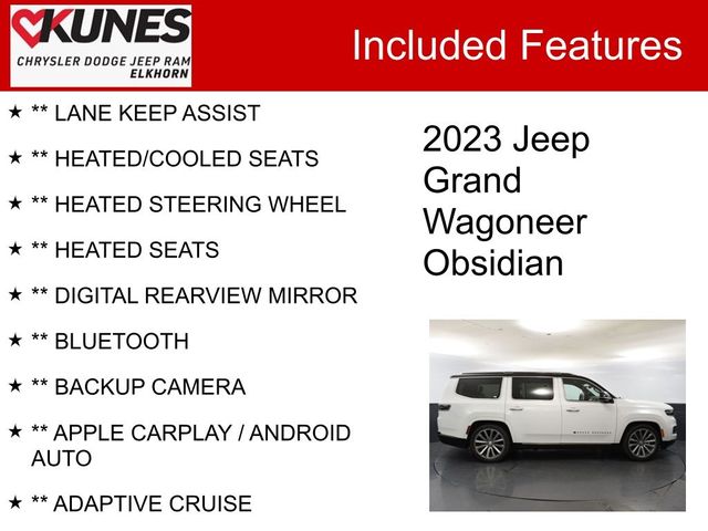 2023 Jeep Grand Wagoneer Series II Obsidian