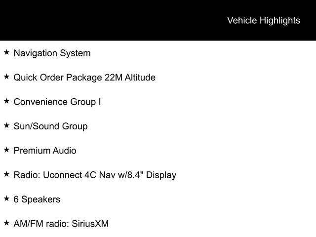 2023 Jeep Renegade Altitude