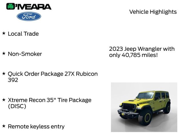 2023 Jeep Wrangler Rubicon 392