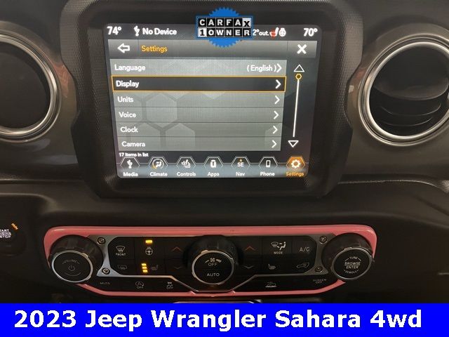 2023 Jeep Wrangler Sahara