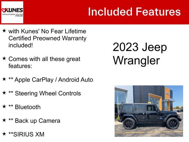 2023 Jeep Wrangler 4xe Sahara