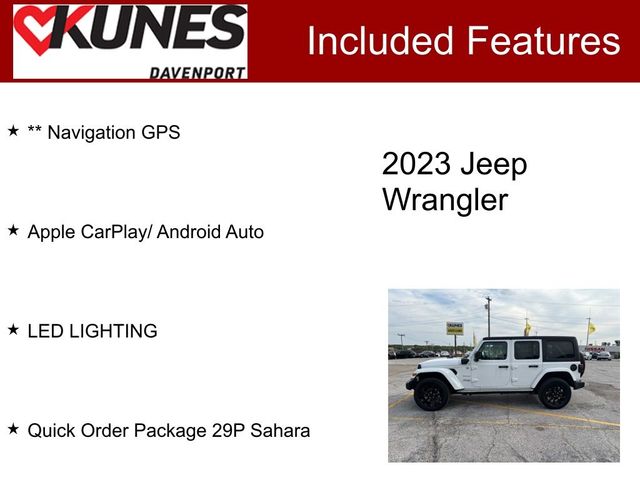 2023 Jeep Wrangler 4xe Sahara