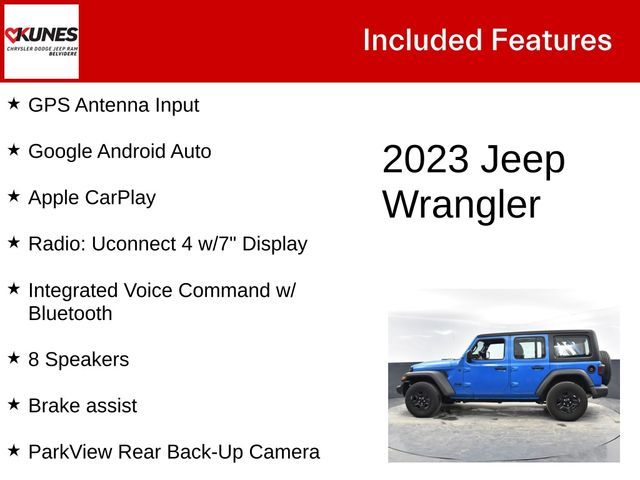 2023 Jeep Wrangler Sport