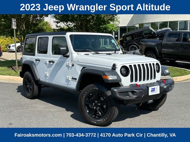 2023 Jeep Wrangler Sport Altitude