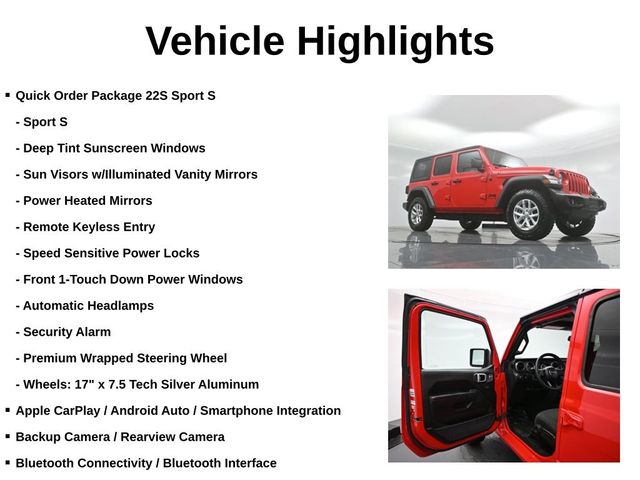 2023 Jeep Wrangler Sport S