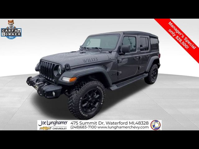 2023 Jeep Wrangler Willys