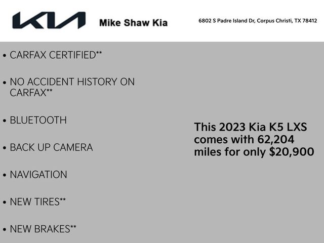 2023 Kia K5 LXS