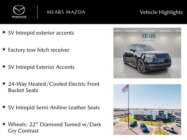 2023 Land Rover Range Rover SV
