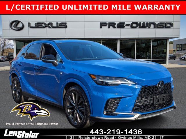 2023 Lexus RX 350 F Sport Handling