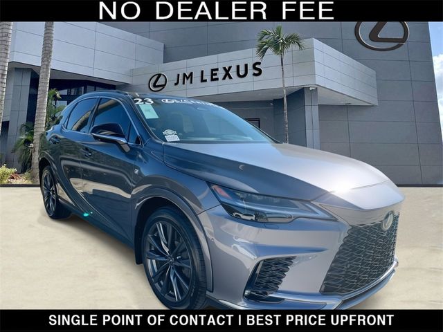 2023 Lexus RX 350 F Sport Handling