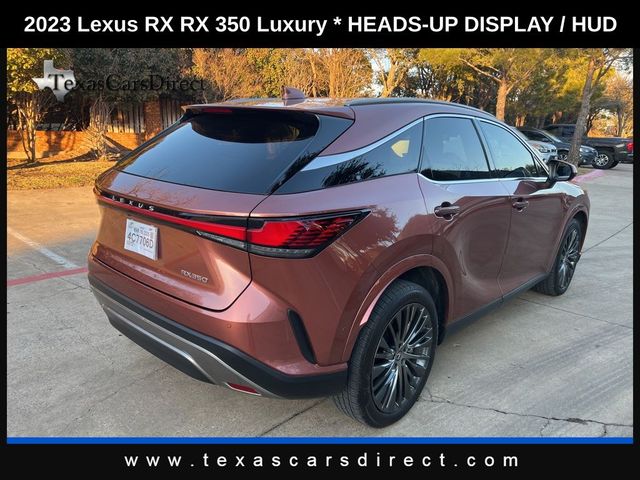 2023 Lexus RX RX 350 Luxury