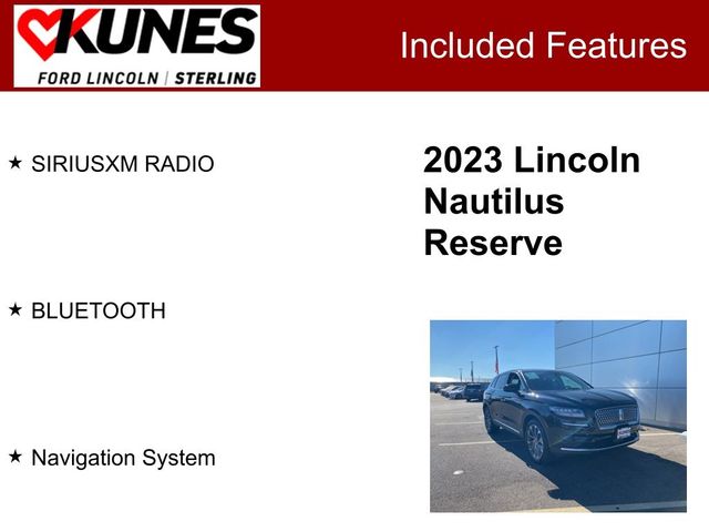 2023 Lincoln Nautilus Reserve