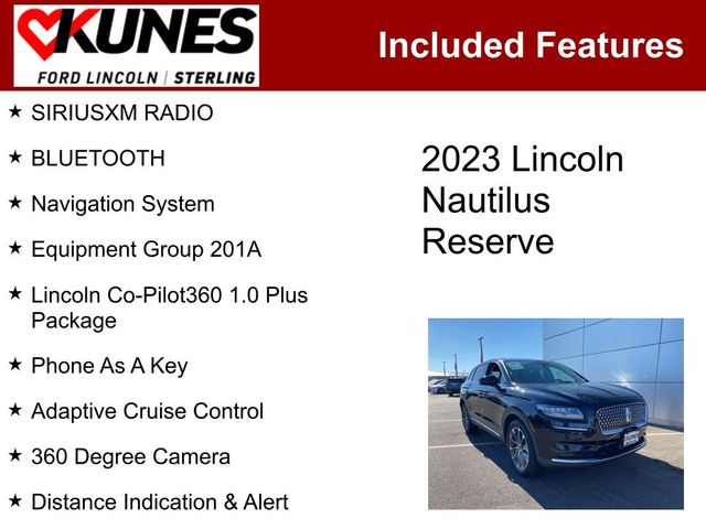 2023 Lincoln Nautilus Reserve