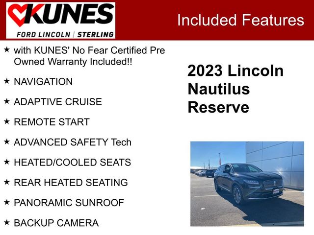 2023 Lincoln Nautilus Reserve