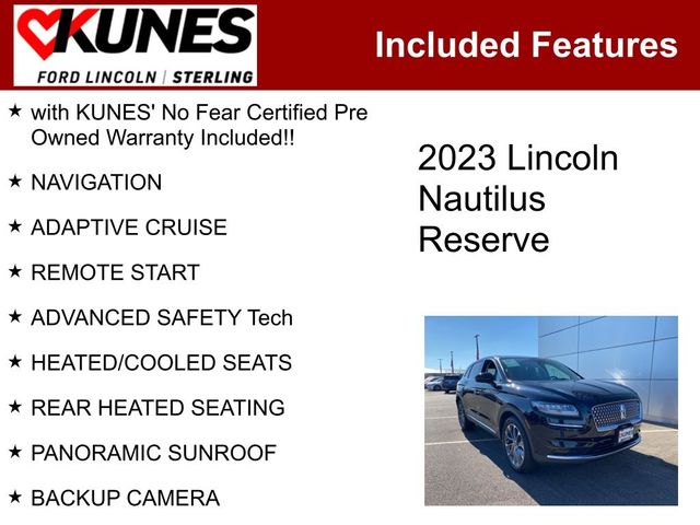 2023 Lincoln Nautilus Reserve