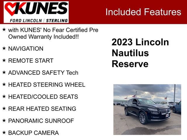 2023 Lincoln Nautilus Reserve