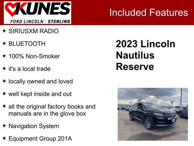 2023 Lincoln Nautilus Reserve