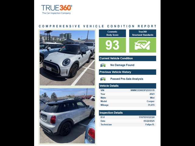 2023 MINI Cooper Hardtop Base