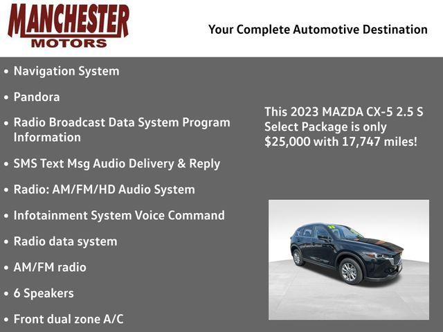 2023 Mazda CX-5 2.5 S Select Package