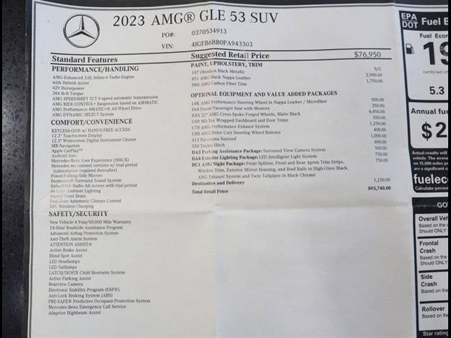 2023 Mercedes-Benz GLE AMG 53