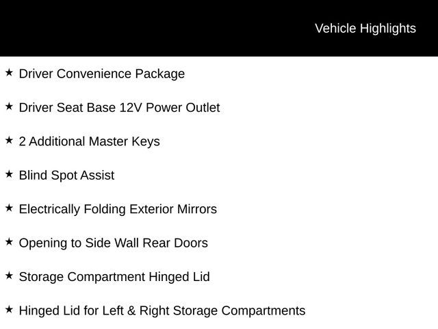 2023 Mercedes-Benz Sprinter Cargo