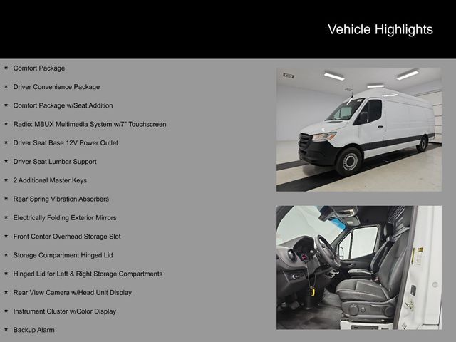 2023 Mercedes-Benz Sprinter Cargo