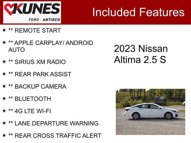 2023 Nissan Altima 2.5 S