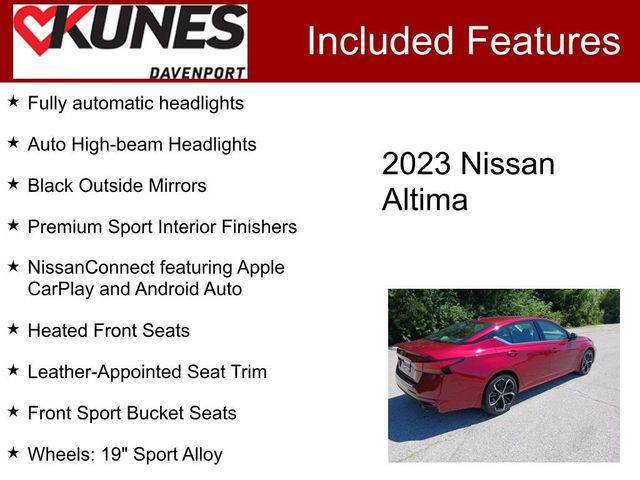 2023 Nissan Altima 2.5 SR