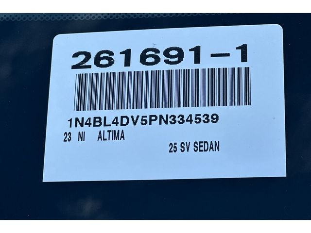 2023 Nissan Altima 2.5 SV