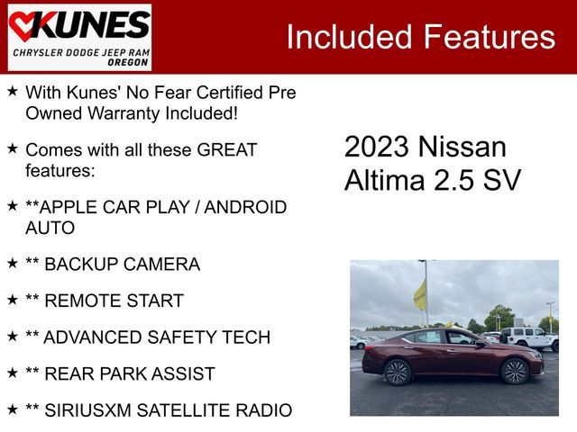 2023 Nissan Altima 2.5 SV