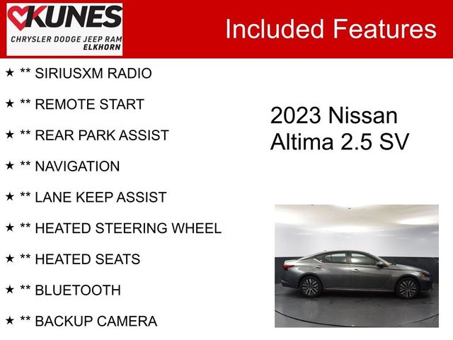 2023 Nissan Altima 2.5 SV