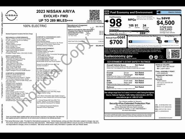 2023 Nissan ARIYA EVOLVE+