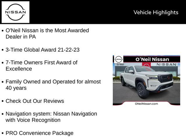 2023 Nissan Frontier PRO-4X