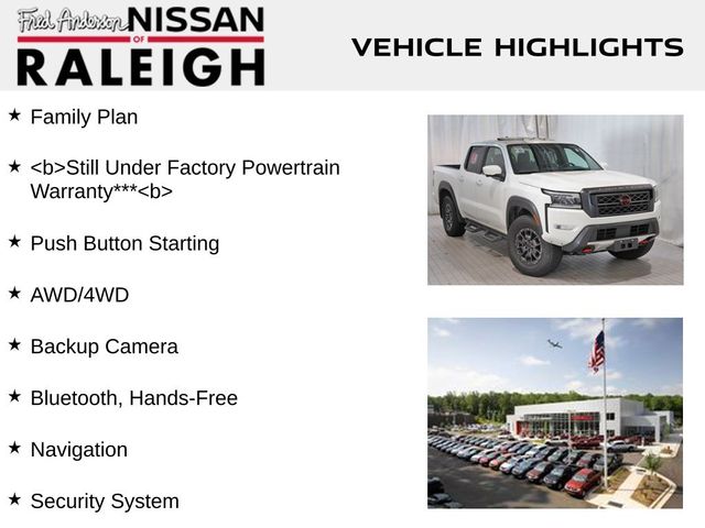 2023 Nissan Frontier PRO-4X