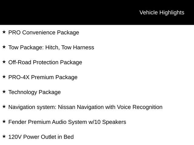 2023 Nissan Frontier PRO-4X