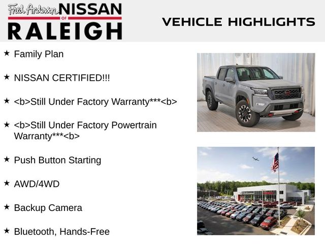 2023 Nissan Frontier PRO-4X