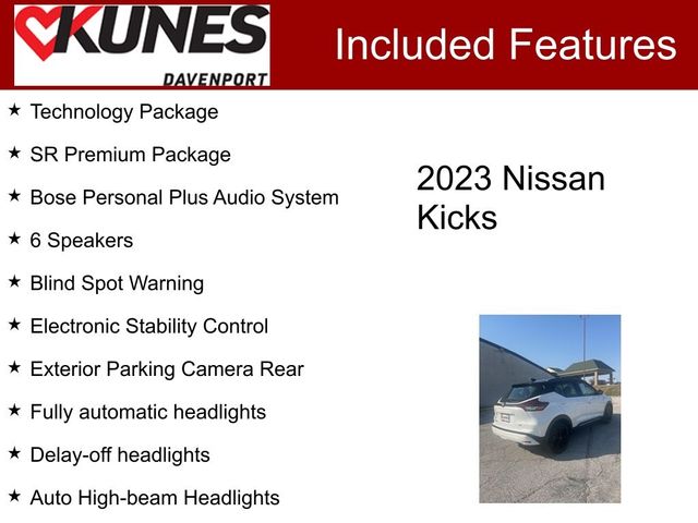 2023 Nissan Kicks SR