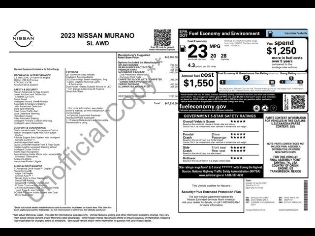 2023 Nissan Murano SL