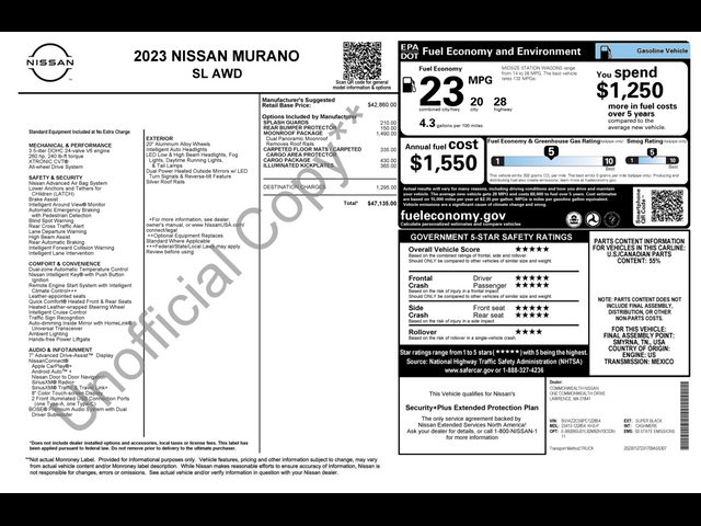 2023 Nissan Murano SL