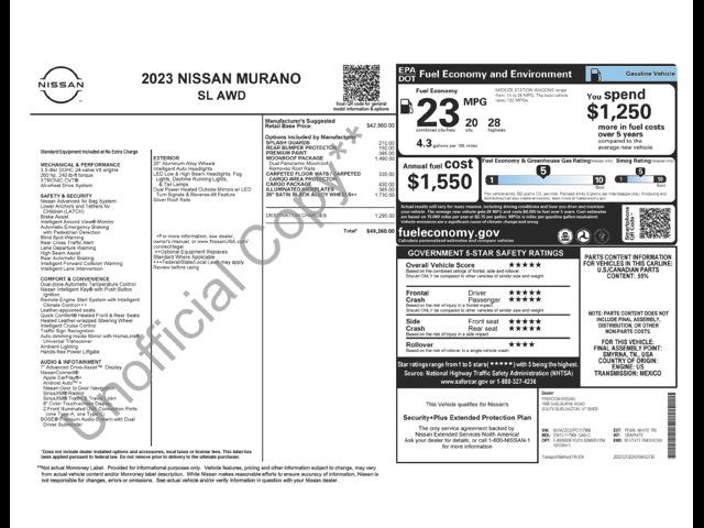 2023 Nissan Murano SL