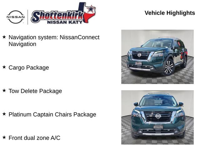 2023 Nissan Pathfinder Platinum