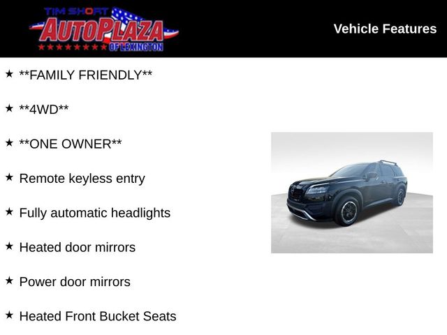 2023 Nissan Pathfinder Rock Creek