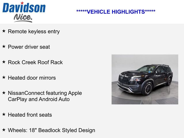 2023 Nissan Pathfinder Rock Creek